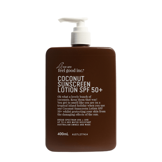 Coconut Sunscreen SPF50+ - We Are Feel Good Inc.
