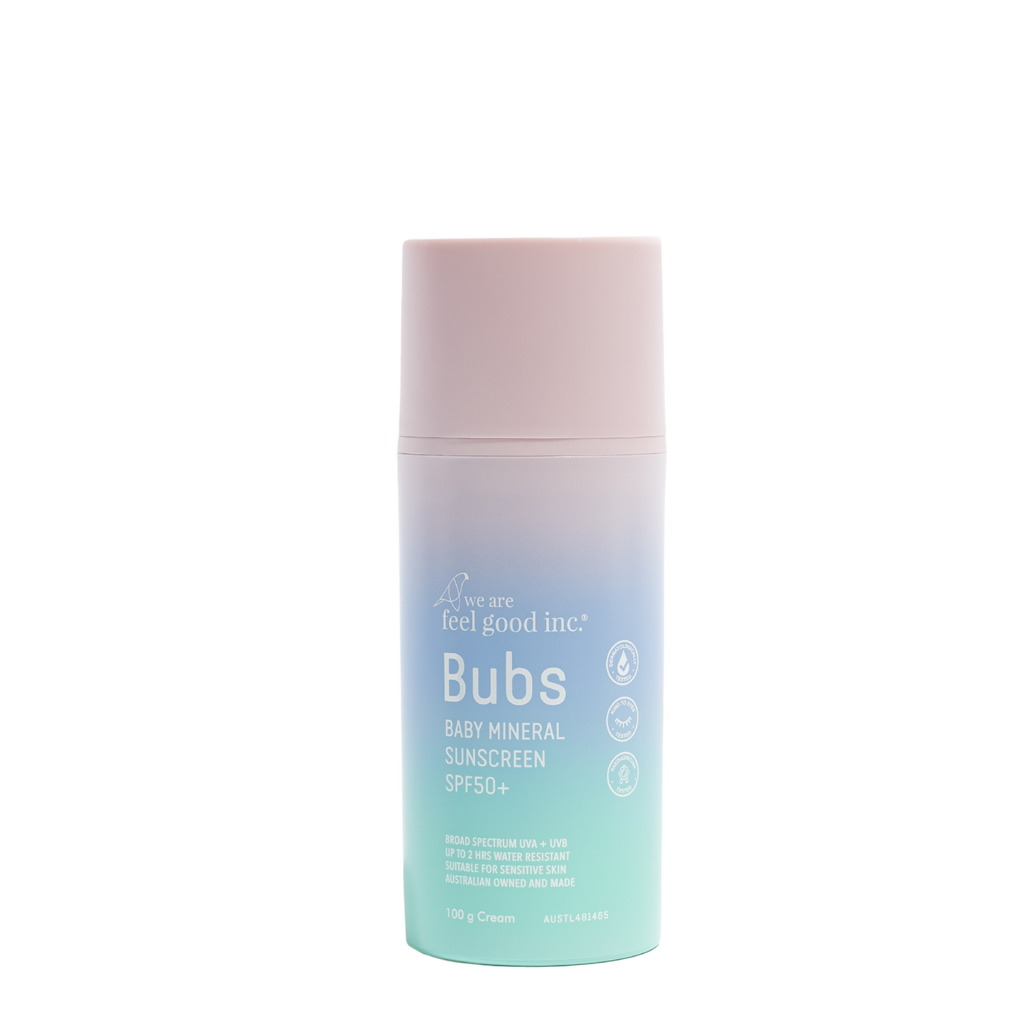 Bubs Baby Mineral Sunscreen SPF50+